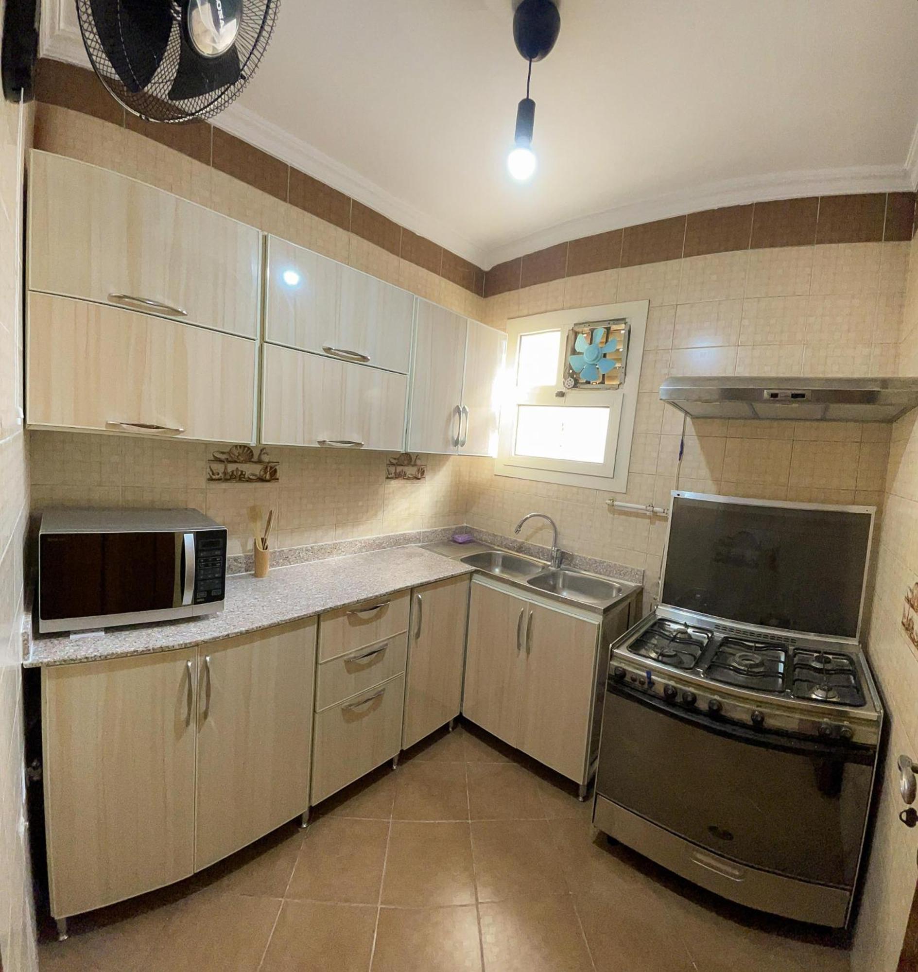 2Bd Apartment In A Rooftop With A Private Terrace 开罗 外观 照片