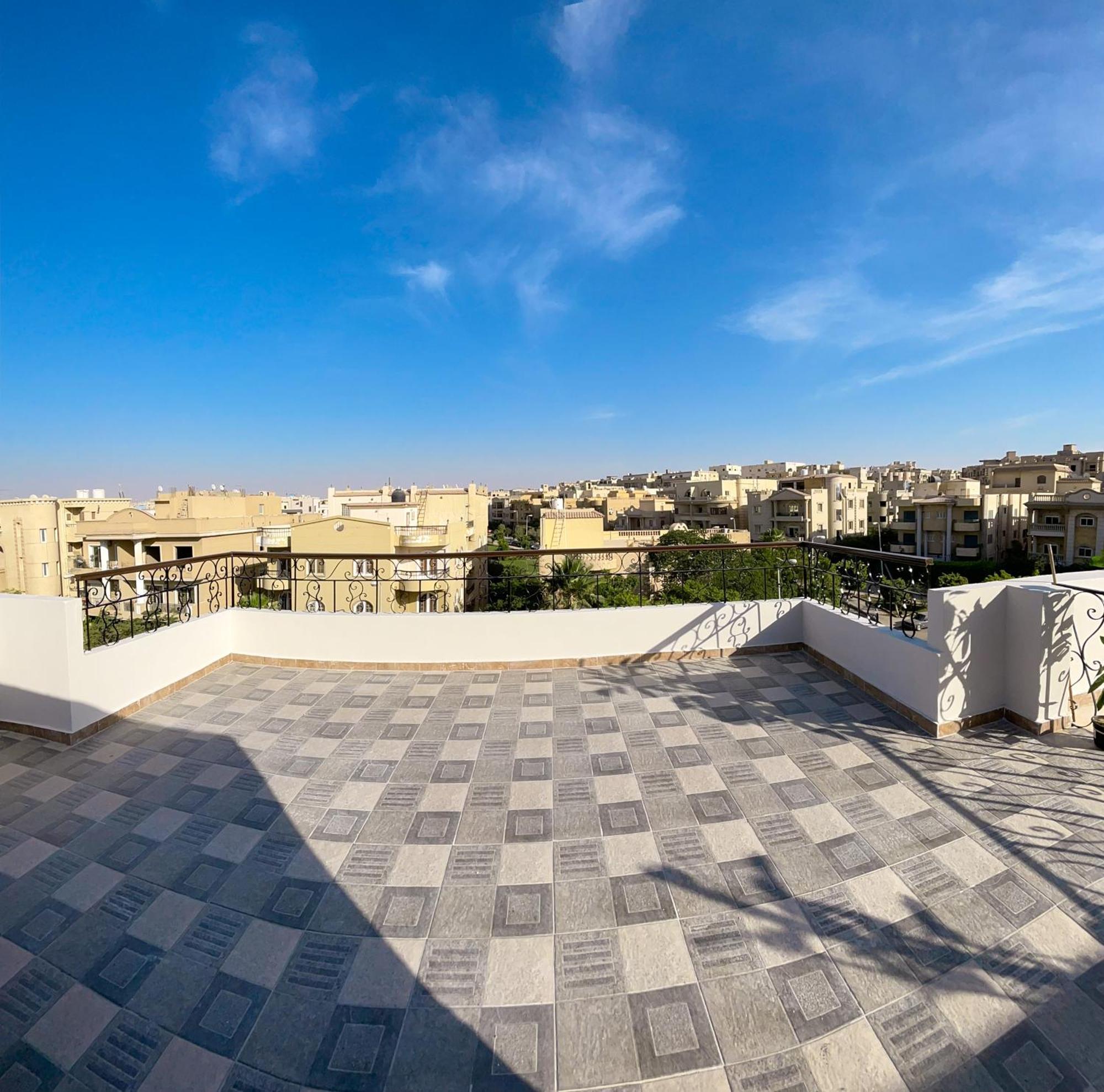 2Bd Apartment In A Rooftop With A Private Terrace 开罗 外观 照片