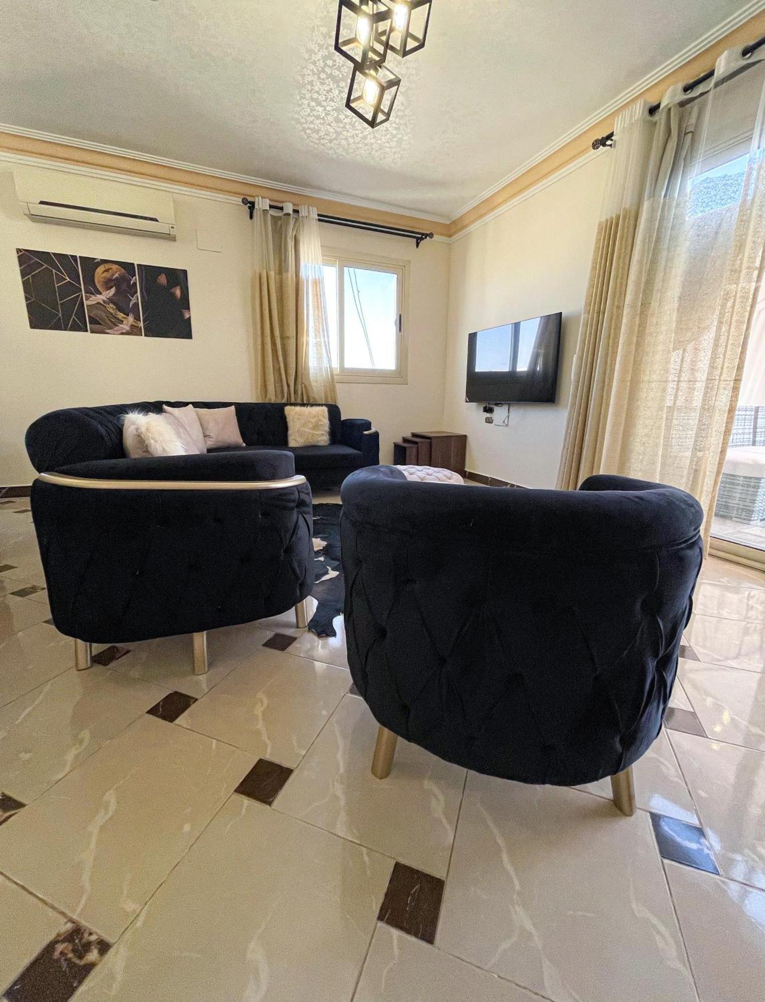 2Bd Apartment In A Rooftop With A Private Terrace 开罗 外观 照片